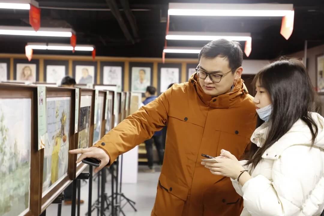 新年第一展，你打卡了嗎？江蘇畫室老師帶你來打卡！22