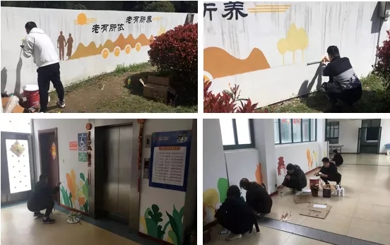 南京藝之行畫室&江寧區(qū)湯山街道開展“情系雷鋒月，愛繪敬老院”學(xué)雷鋒活動(dòng)！圖二